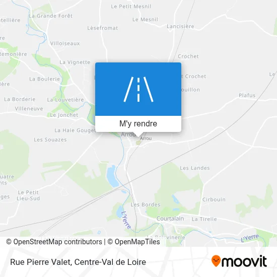 Rue Pierre Valet plan