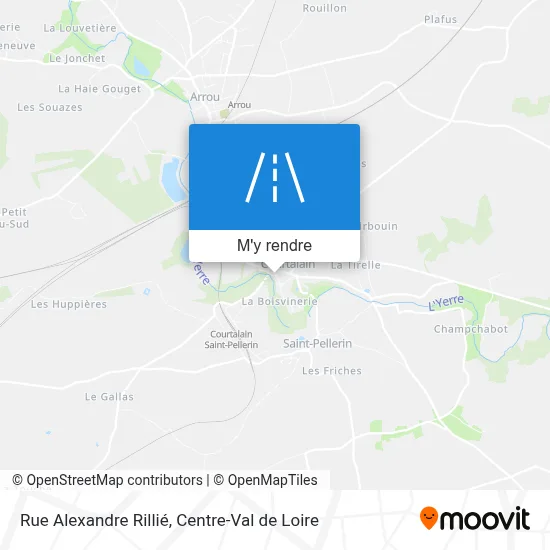 Rue Alexandre Rillié plan