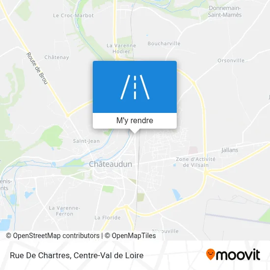 Rue De Chartres plan