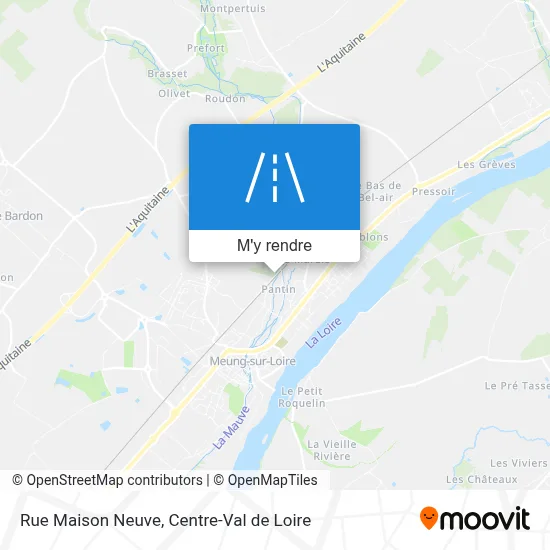 Rue Maison Neuve plan