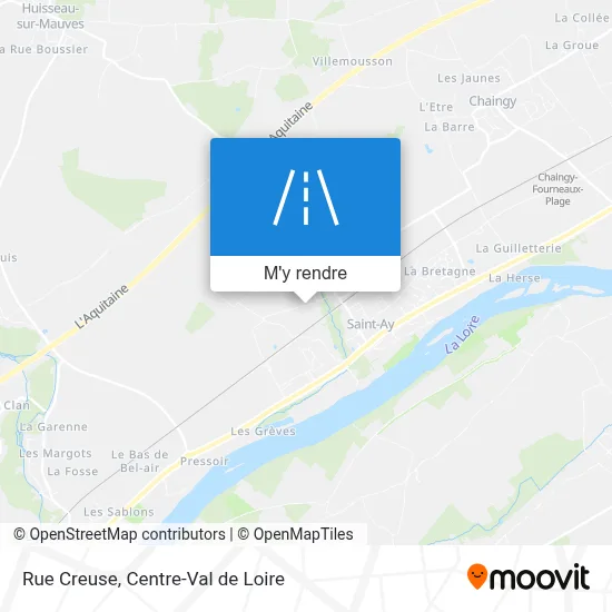 Rue Creuse plan