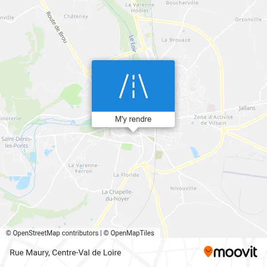 Rue Maury plan