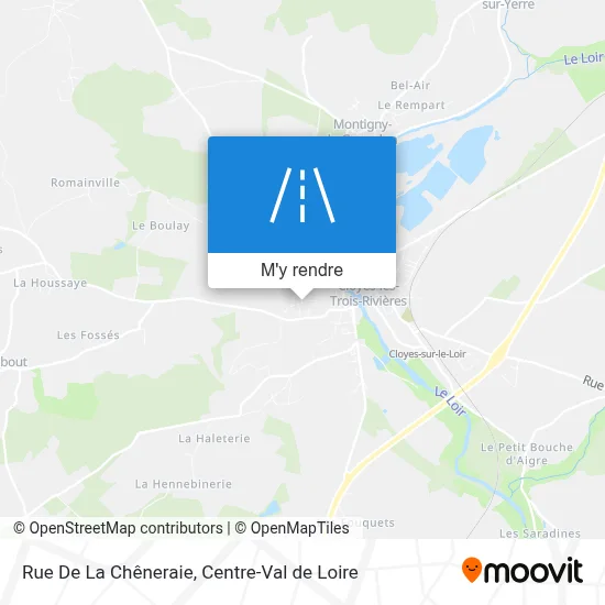 Rue De La Chêneraie plan