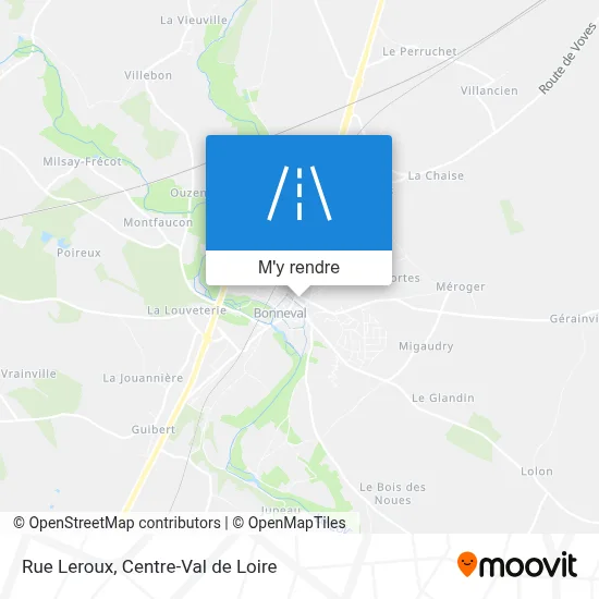Rue Leroux plan