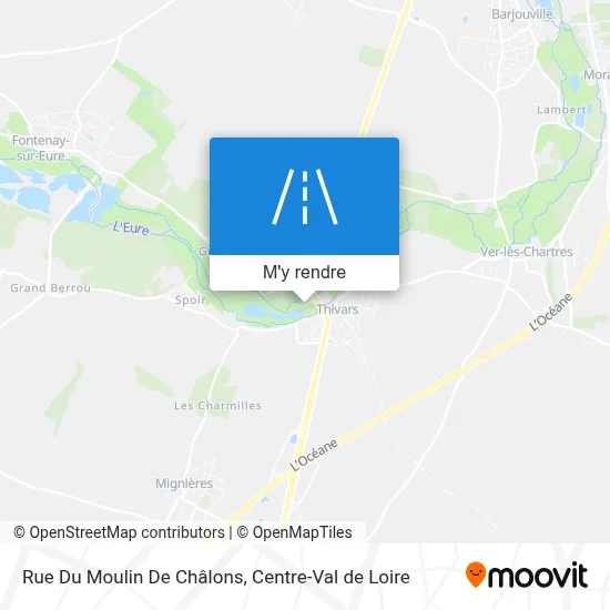 Rue Du Moulin De Châlons plan