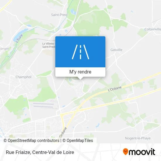 Rue Friaize plan