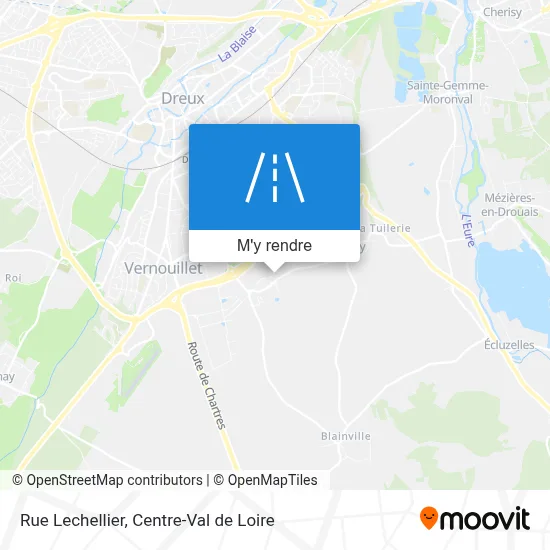 Rue Lechellier plan