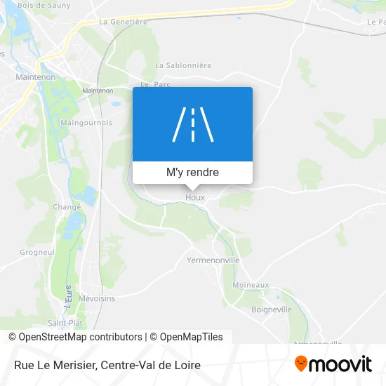 Rue Le Merisier plan
