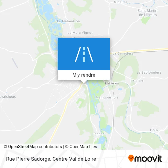 Rue Pierre Sadorge plan