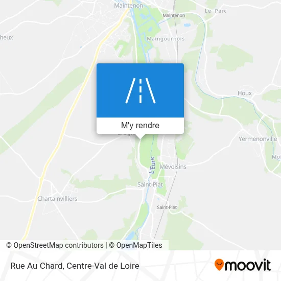 Rue Au Chard plan