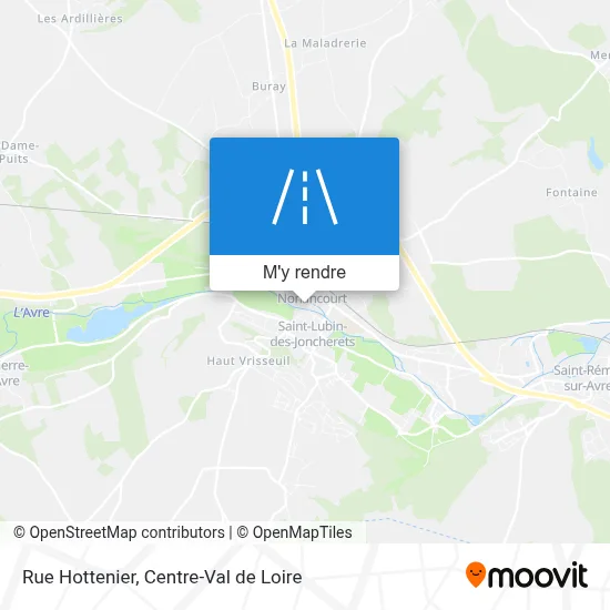 Rue Hottenier plan