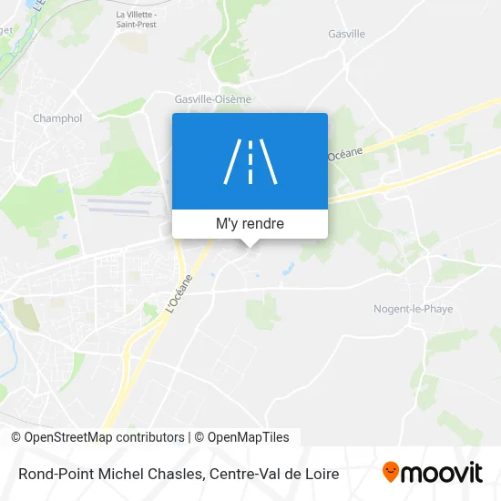 Rond-Point Michel Chasles plan