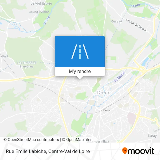 Rue Emile Labiche plan