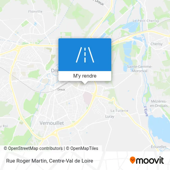 Rue Roger Martin plan
