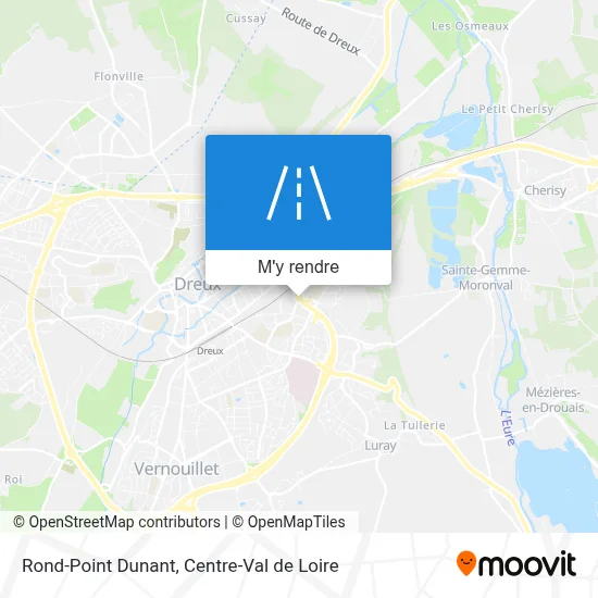 Rond-Point Dunant plan