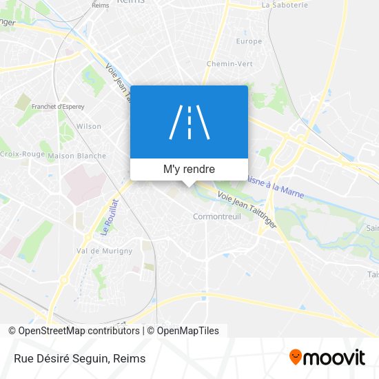 Rue Désiré Seguin plan