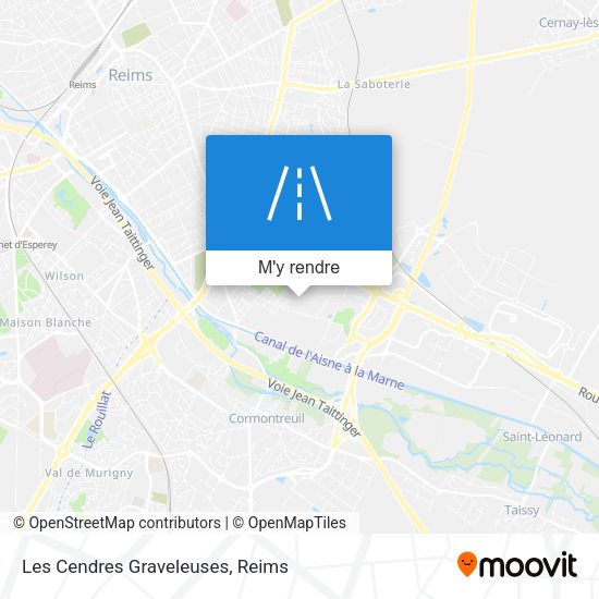Les Cendres Graveleuses plan