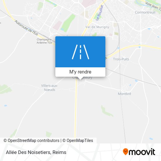 Allée Des Noisetiers plan
