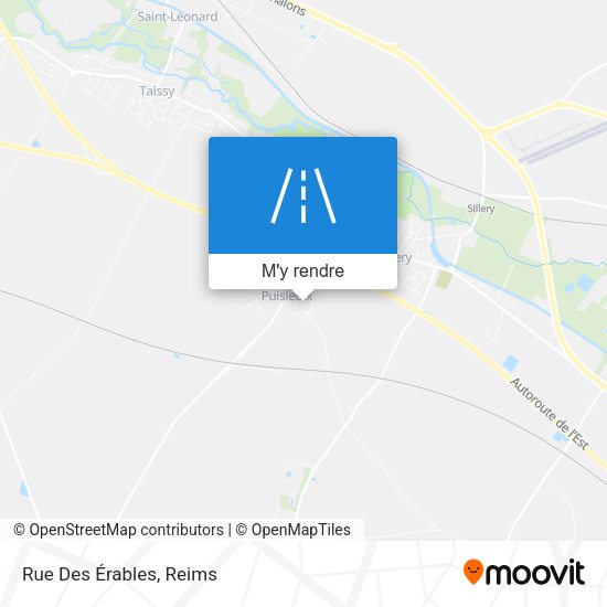 Rue Des Érables plan
