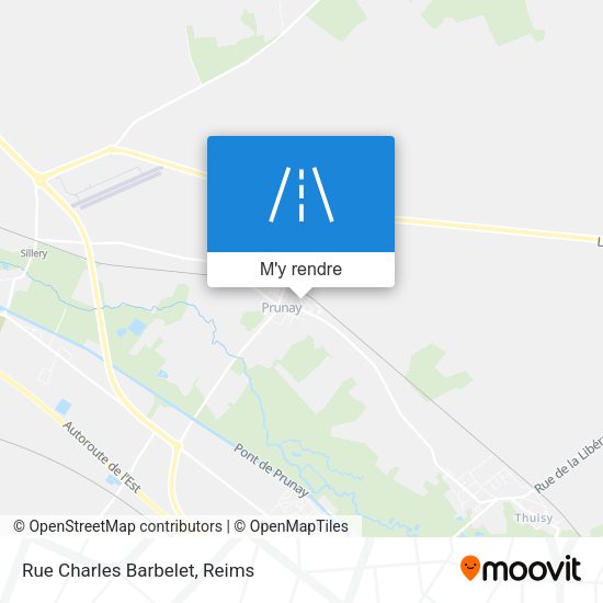 Rue Charles Barbelet plan
