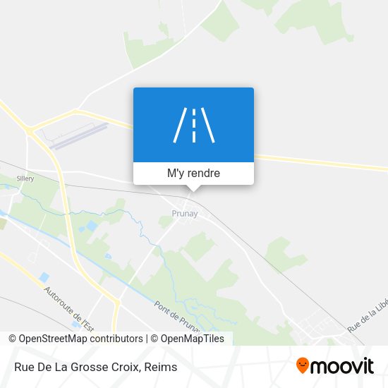 Rue De La Grosse Croix plan