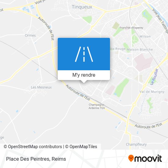 Place Des Peintres plan