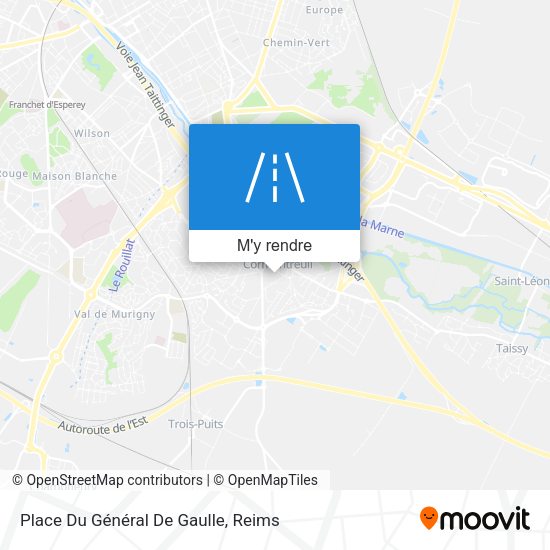 Place Du Général De Gaulle plan