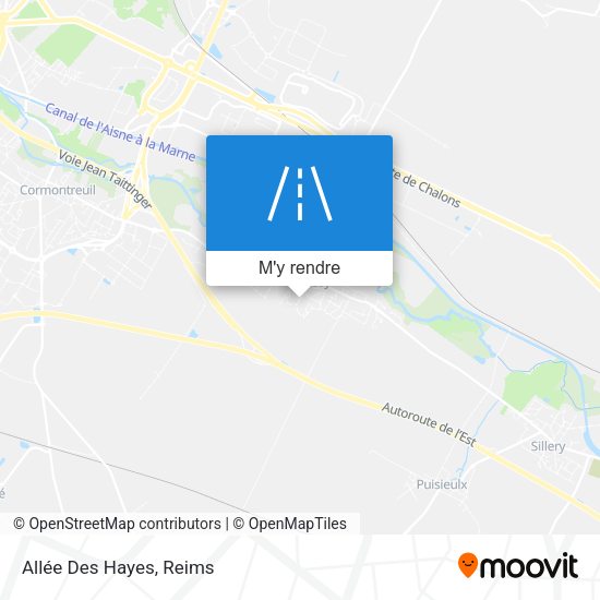 Allée Des Hayes plan