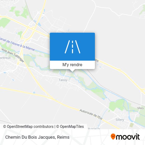 Chemin Du Bois Jacques plan