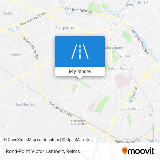 Rond-Point Victor Lambert plan
