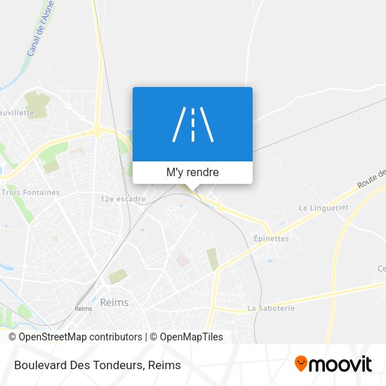 Boulevard Des Tondeurs plan