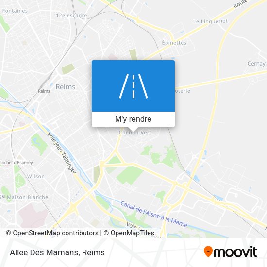 Allée Des Mamans plan