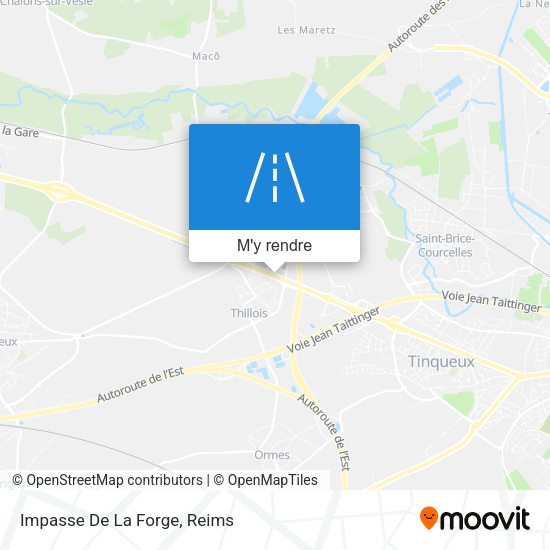 Impasse De La Forge plan