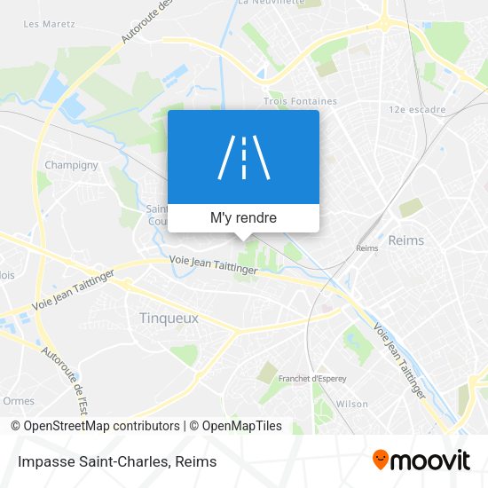 Impasse Saint-Charles plan