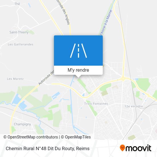 Chemin Rural N°48 Dit Du Routy plan