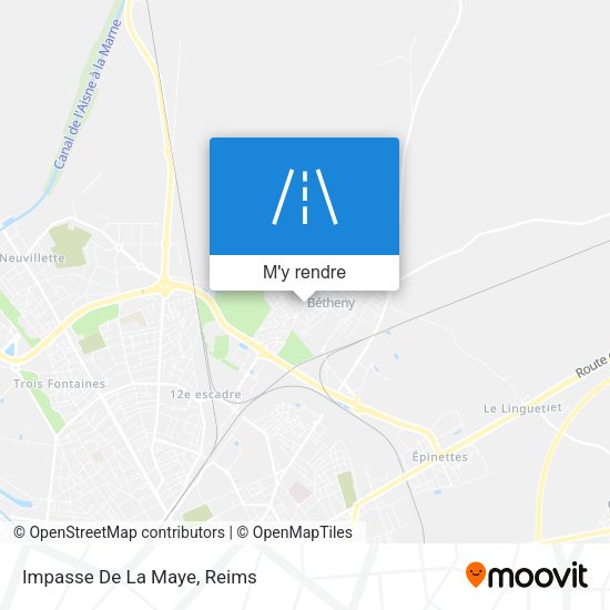 Impasse De La Maye plan