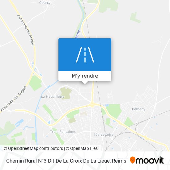 Chemin Rural N°3 Dit De La Croix De La Lieue plan