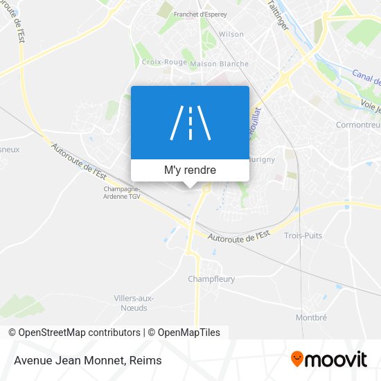 Avenue Jean Monnet plan