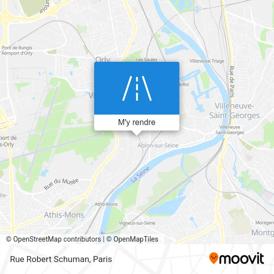 Rue Robert Schuman plan