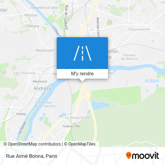 Rue Aimé Bonna plan