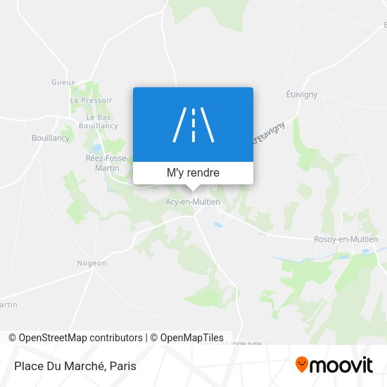 Place Du Marché plan