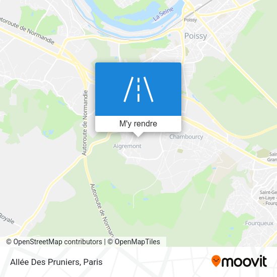 Allée Des Pruniers plan