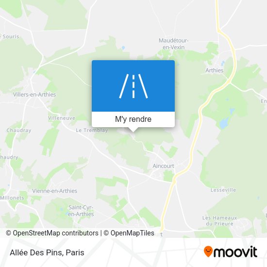 Allée Des Pins plan