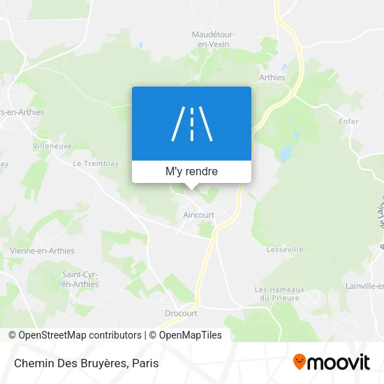 Chemin Des Bruyères plan