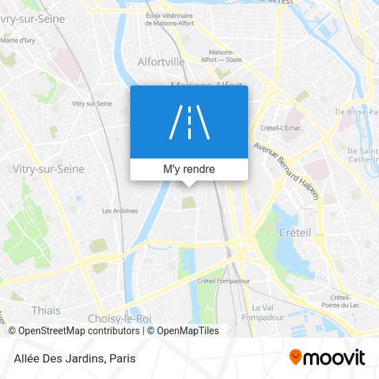 Allée Des Jardins plan
