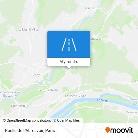 Ruelle de L'Abreuvoir plan