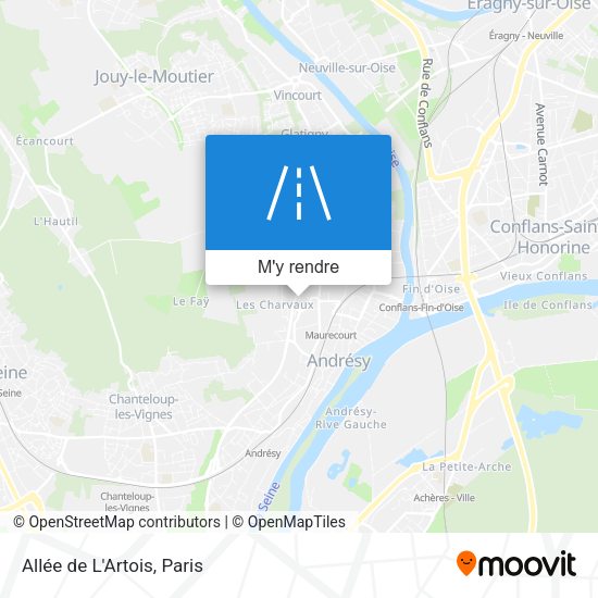 Allée de L'Artois plan