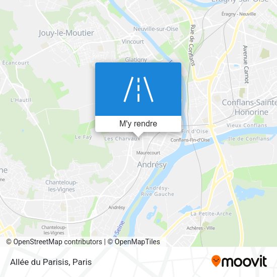 Allée du Parisis plan
