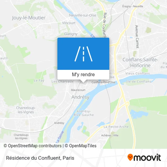 Résidence du Confluent plan