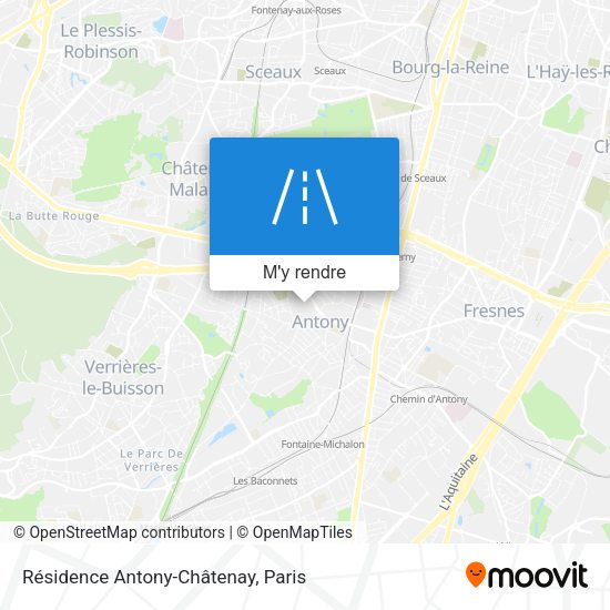 Résidence Antony-Châtenay plan